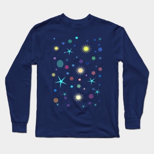 Stars shinning in the space. Long Sleeve T-Shirt